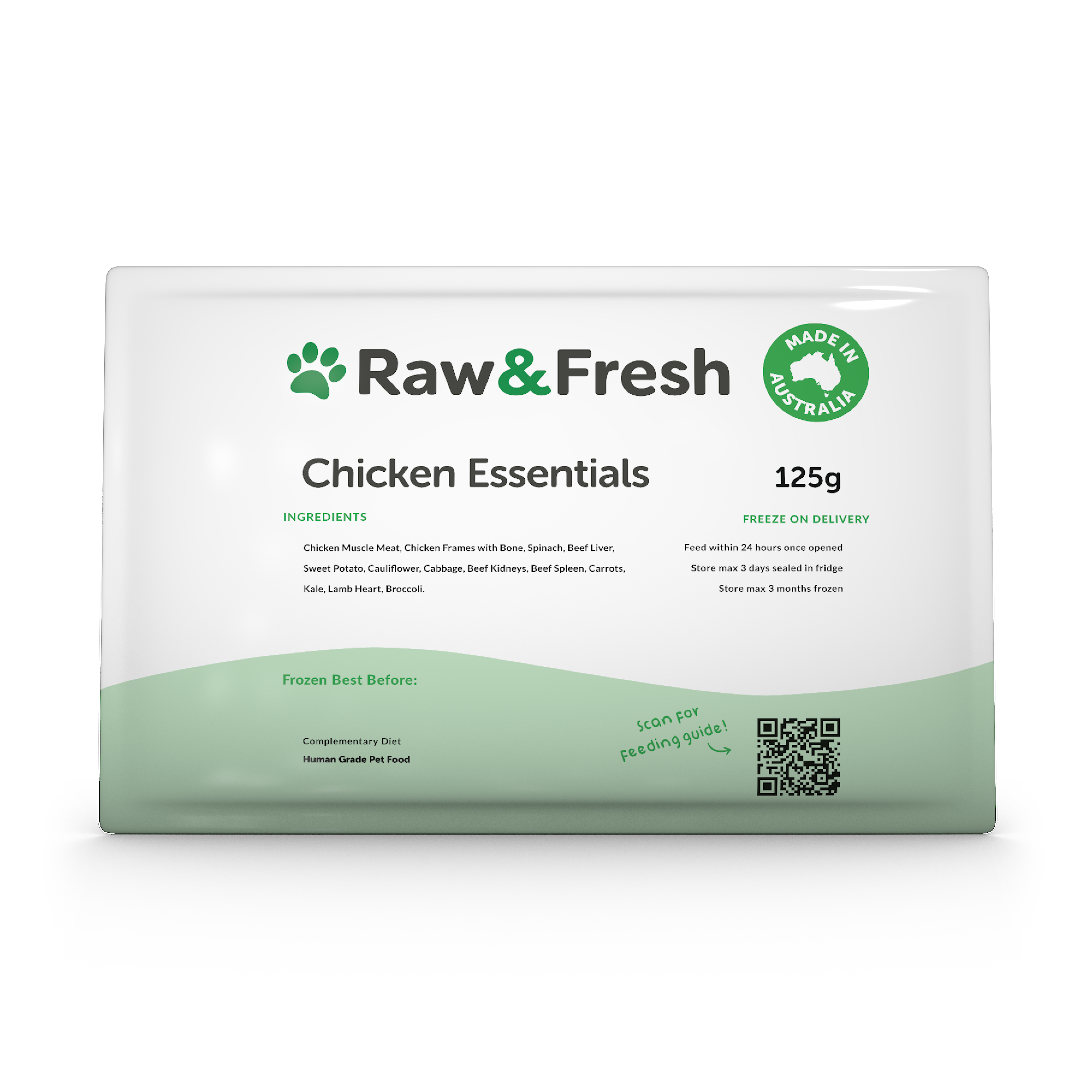 Chicken Essentials Dog - 125g Pack