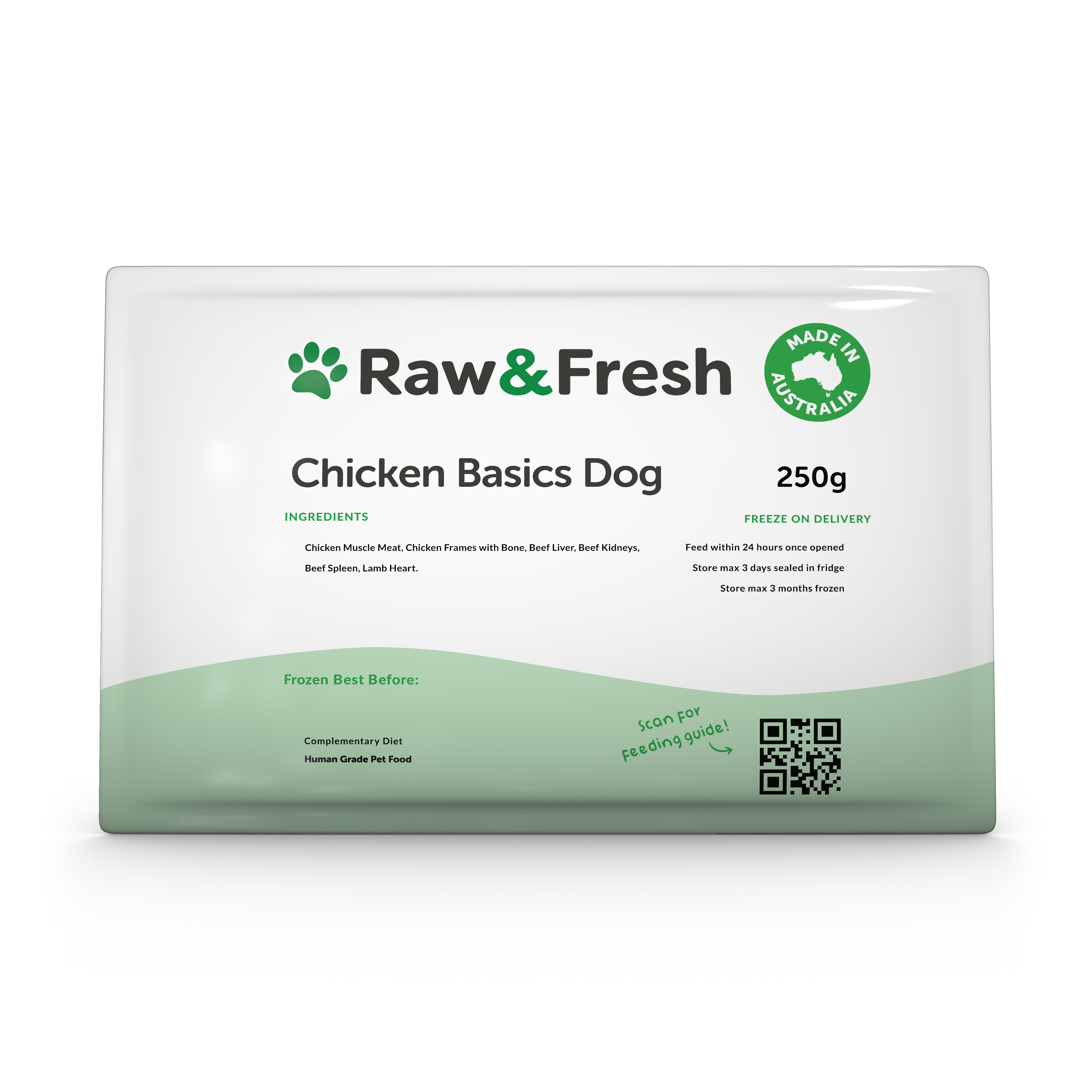 Chicken Basics Dog - 250g Pack
