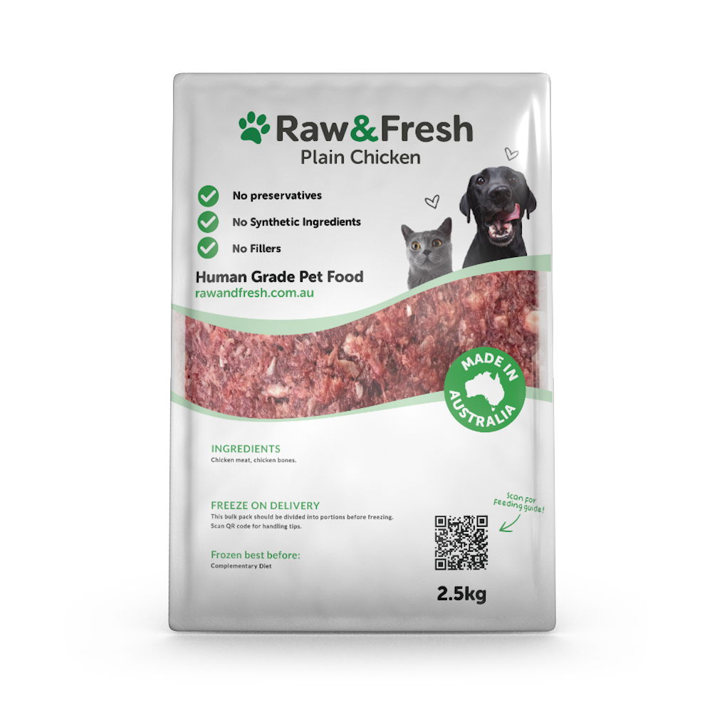 Raw Chicken Bulk Pack BARF Essentials for Dogs - Main Image