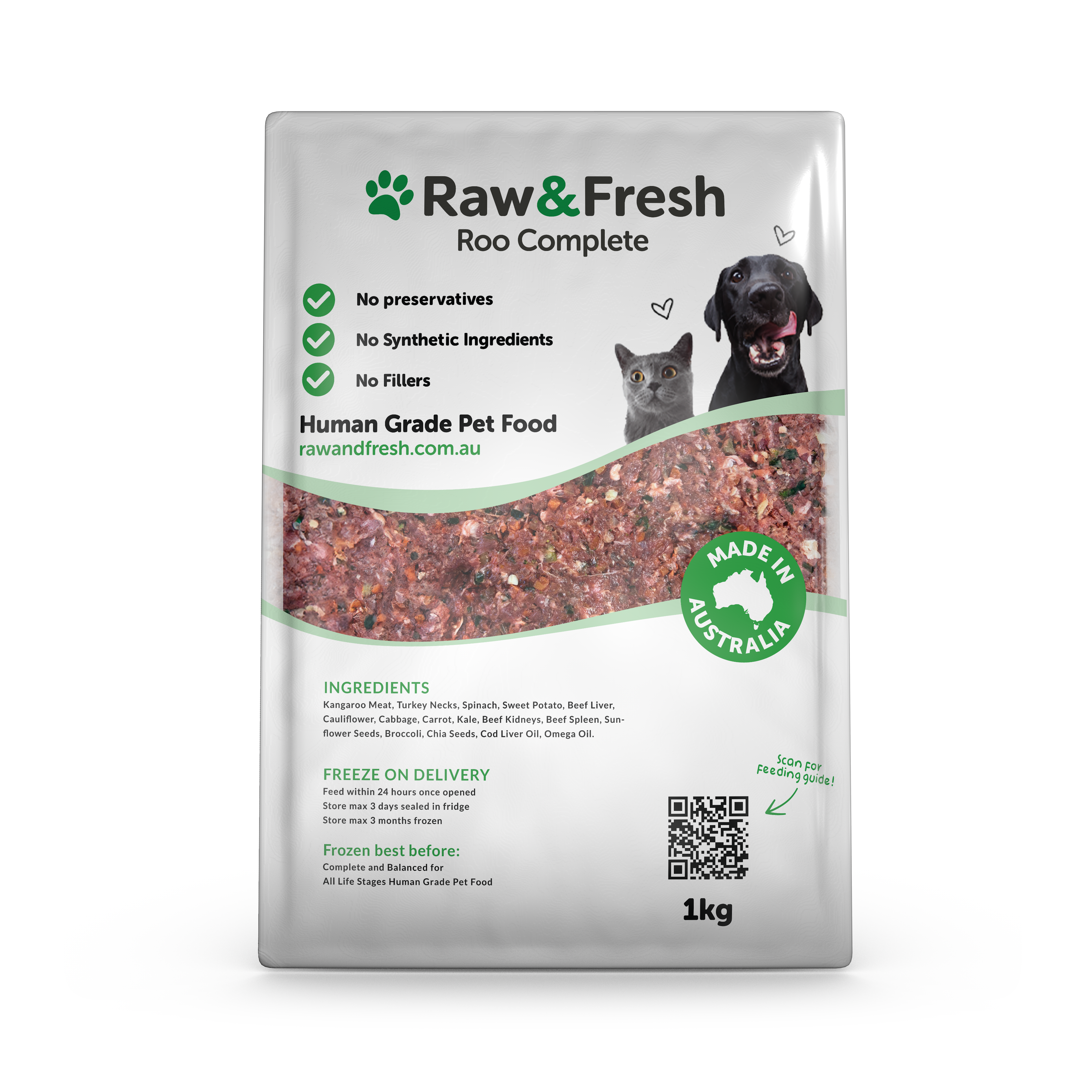 Roo Complete for Dogs - 1kg Pack