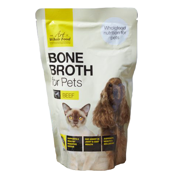 Beef Bone Broth for cats and dogs