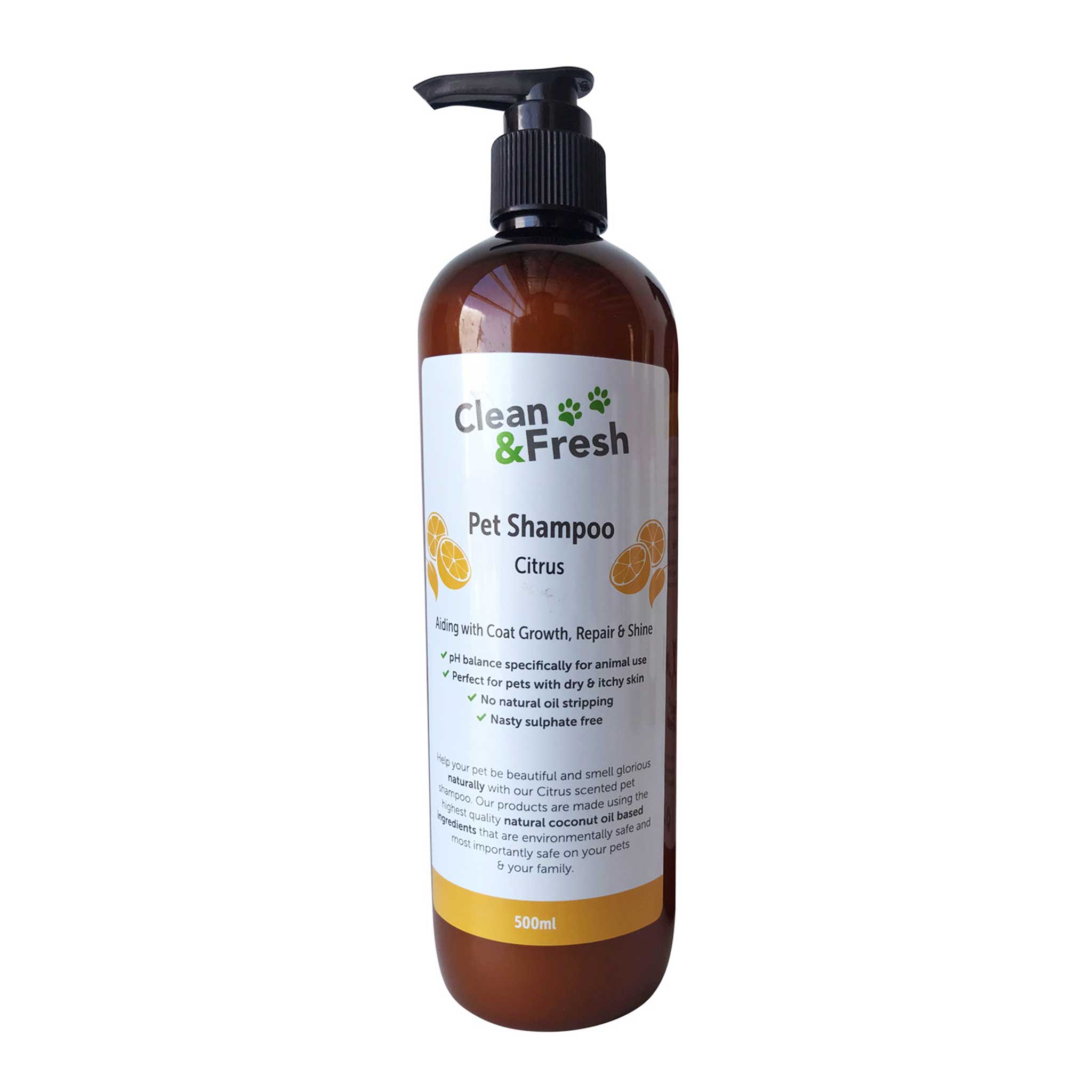 Citrus Pet Shampoo from Clean & Fresh