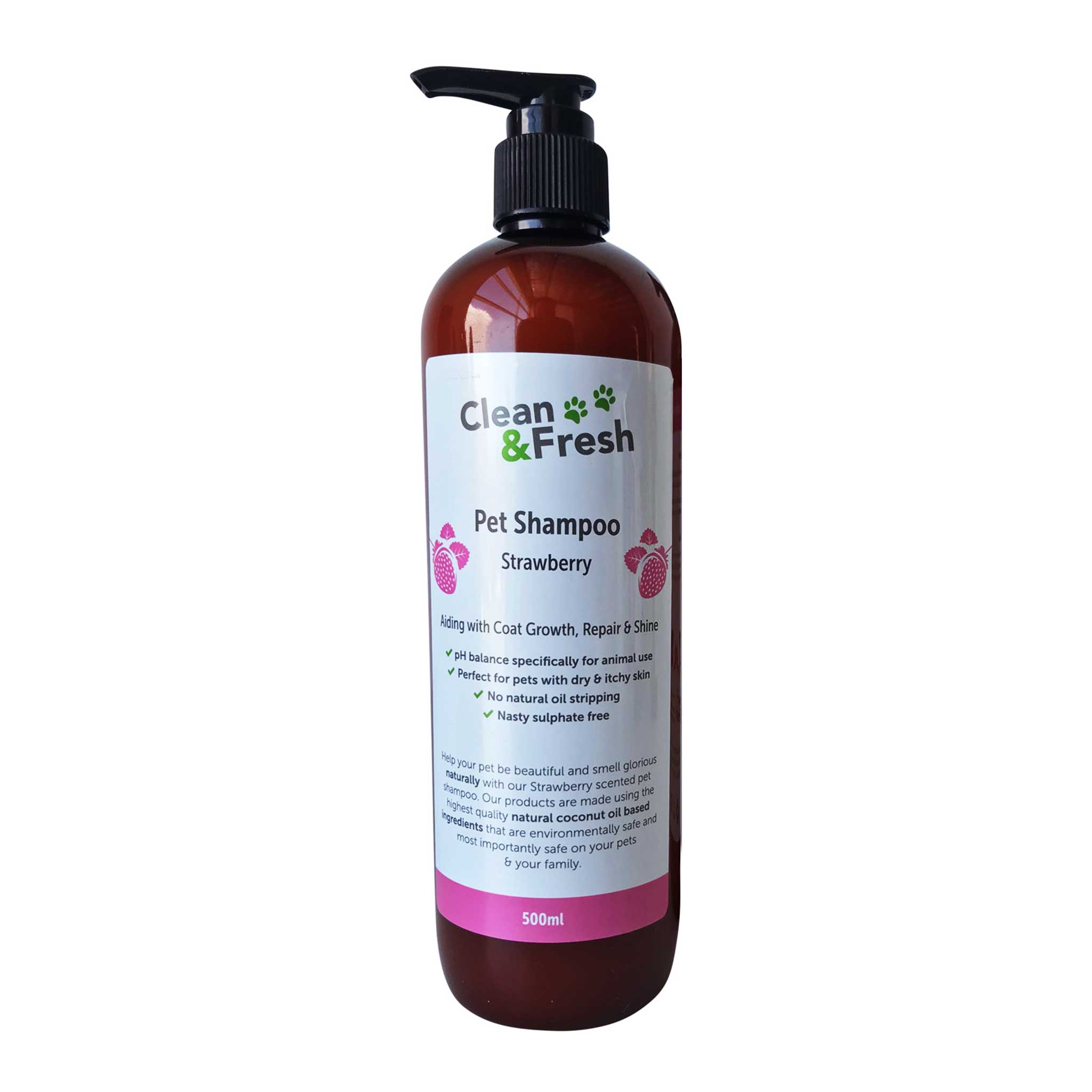 Clean & Fresh Strawberry Pet Shampoo